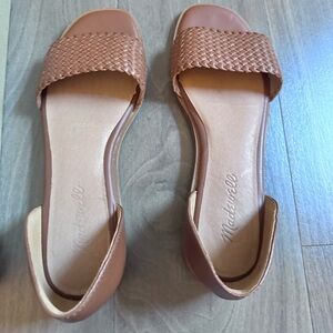 Madewell Brown Woven Flats